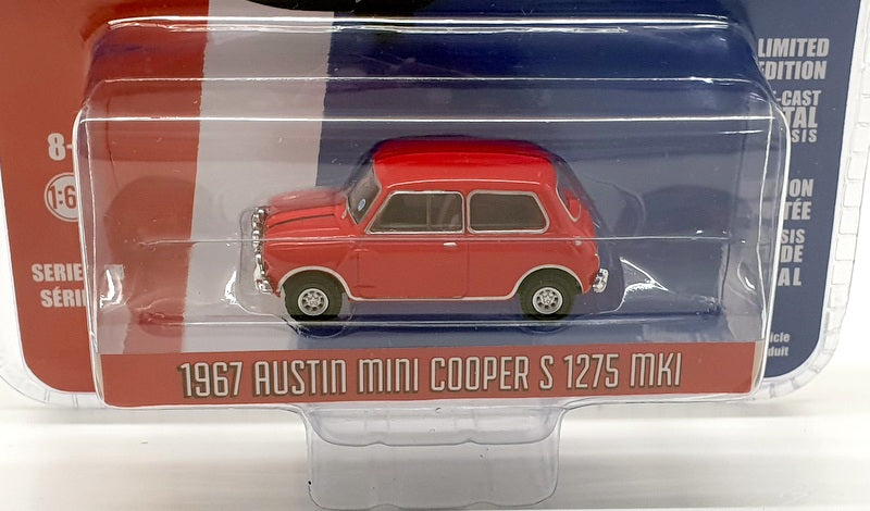Greenlight 1/64 Scale 44880B - 1967 Austin Mini Cooper 1275 Mk1 - Red