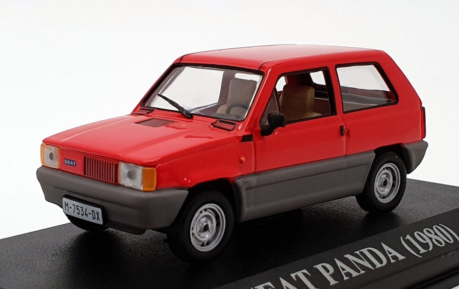 Altaya 1/43 Scale Model Car AL8920E - 1980 Seat Panda - Red/Grey