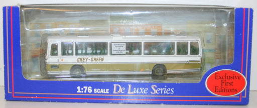 EFE 1/76 Scale Diecast 15707DL De Luxe Plaxton Coach Grey Green #9