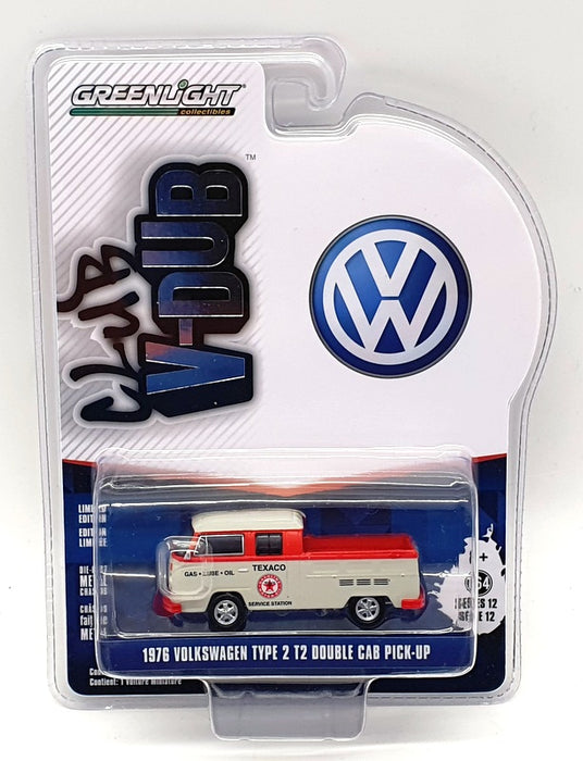 Greenlight 1/64 Scale 36020-D - Volkswagen Type 2 T2 Double Cab Pick Up