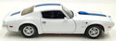 Autoworld 1/18 Scale Diecast AMM1267/06 - 1971 Pontiac Firebird T/A White