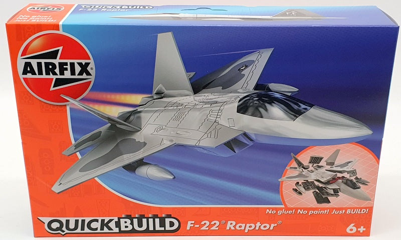Airfix Quick Build Model Aircraft Kit J6005 - F22 Raptor