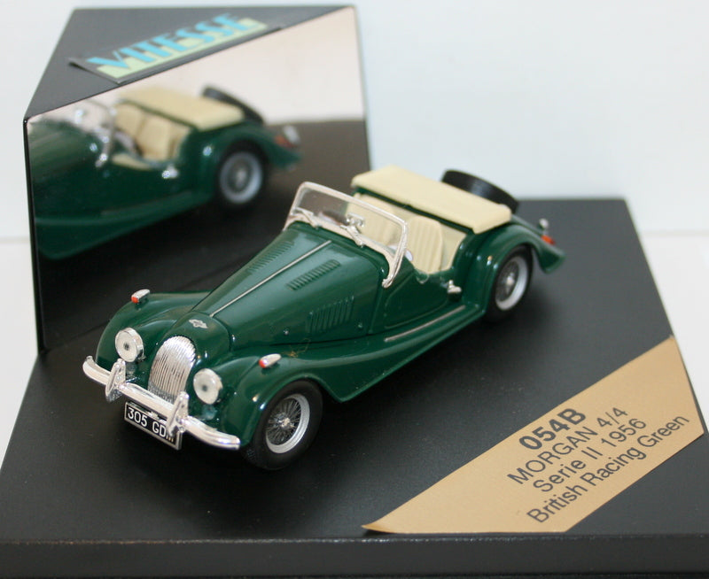Vitesse 1/43 Scale diecast - 054B - Morgan 4/4 Series II 1956 - BR Green