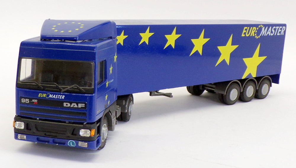 Lion Toys 1/50 Scale Diecast No.36 - DAF 95 Truck & Trailer - Euromaster