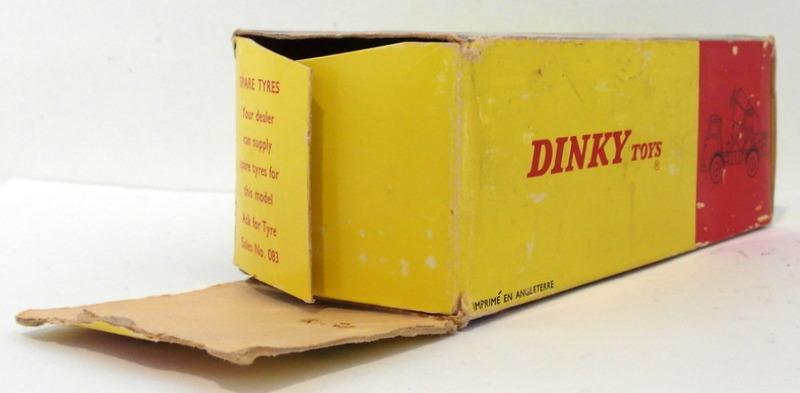 Vintage Dinky 960 - Lorry Mounted Concrete Mixer - Orange Black Wheels