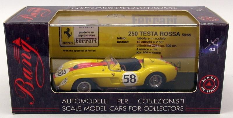 Ferrari 250 TR (1958) 1/43 #22 Le Mans - Suber Factory Ferrari 250 TR (1958) 1/43 #22 Le Mans - Suber Factory