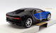 Maisto 1/24 Scale Model Car 31514 - Bugatti Chiron - Blue/Black