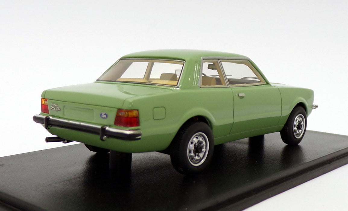 Neo 1/43 Scale NEO45139 - Ford Taunus TC2 2Dr Ghia - Green