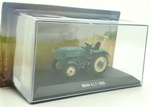 Hachette 1/43 Scale Model Tractor HL37 - 1960 MAN L1 - Green