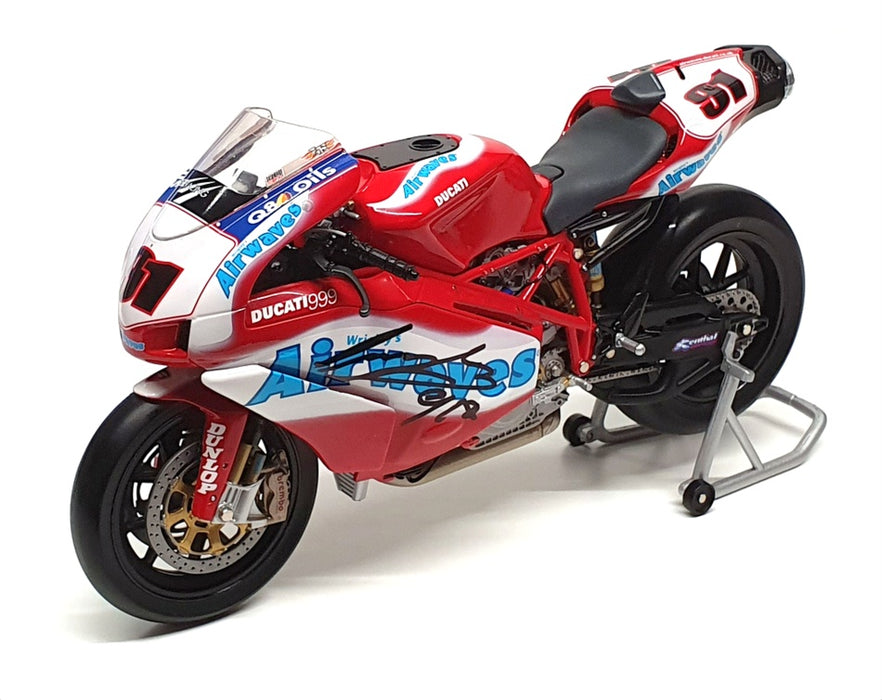 Minichamps 1/12 Scale 122 052291 - Ducati 999F04 Haslam BSB 2005 SIGNED