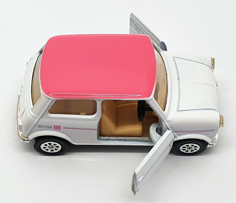 Corgi 1/36 Scale C330/2 - Austin Mini 30th Anniversary 1959-99 - White/Pink