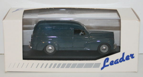 LEADER 2130 1/43 SCALE RESIN - PEUGEOT 203 U FOURGONNETTE 1952 - GREY