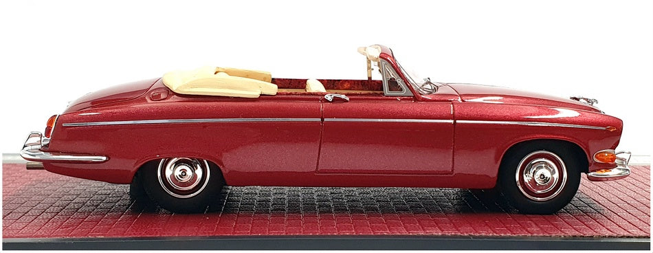 Matrix 1/43 Scale MX41001-192 - 1969 Jaguar 420G Convertible - Met Red