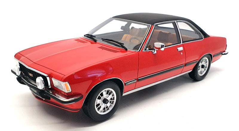 Otto Mobile 1/18 Scale Resin OT159 - 1977 Opel Commodore B GS/E - Red/Black