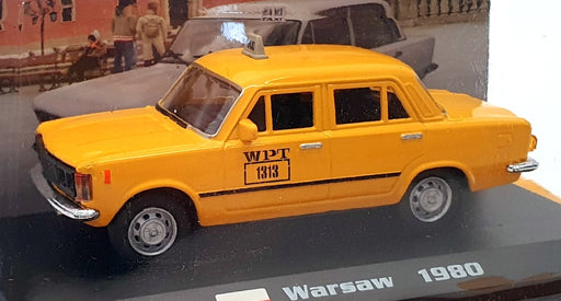 Altaya 1/43 Scale Diecast AL261021G - Fiat 125P Warsaw Taxi - Yellow