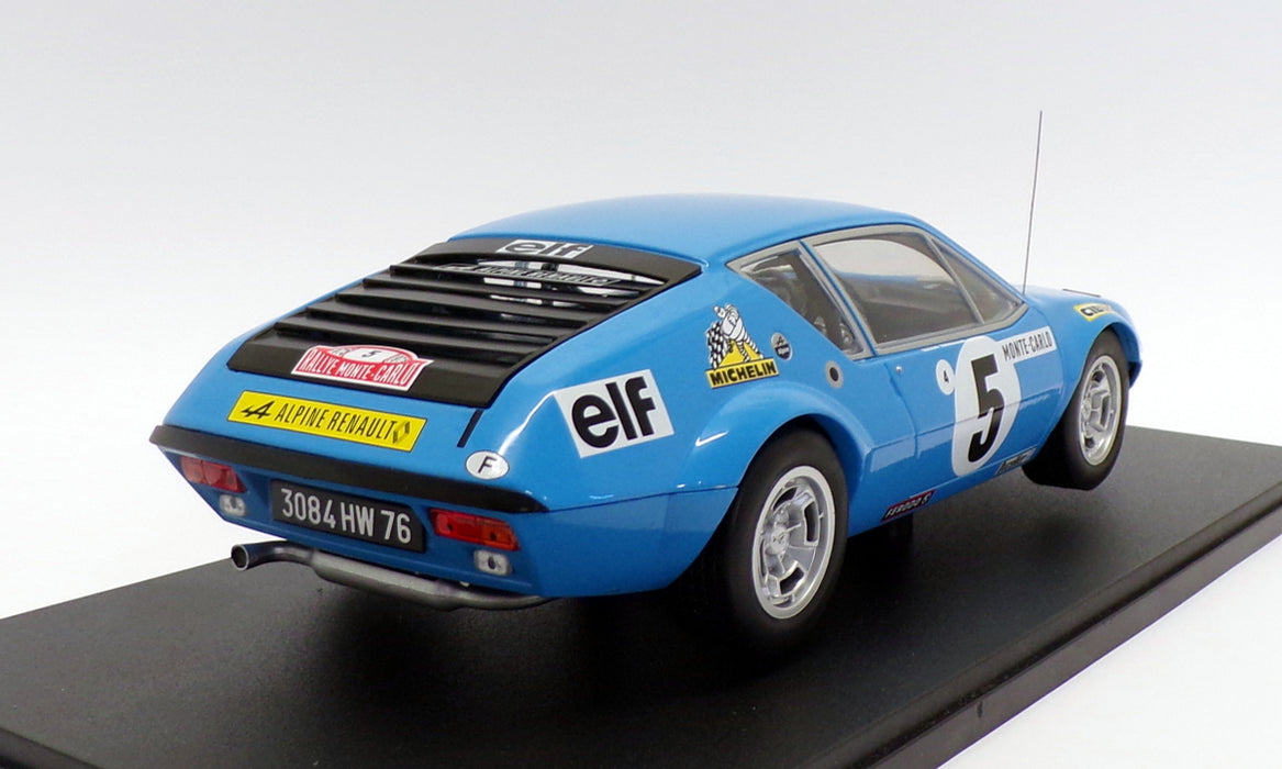Ixo 1/18 Scale 18RMC036A - Renault Alpine A310 - #5 Monte Carlo Rally 1975