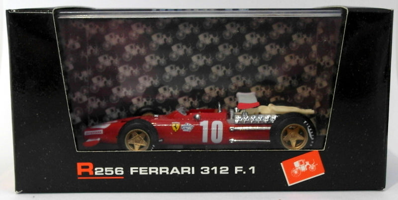 Brumm 1/43 Scale R256 - Ferrari 312 F1 - GP D'Italia 1969 #10 Pedro Rodriguez