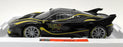 Burago 1/18 Scale Diecast - 18-16907B Ferrari FXX K Black Yellow Model Supercar