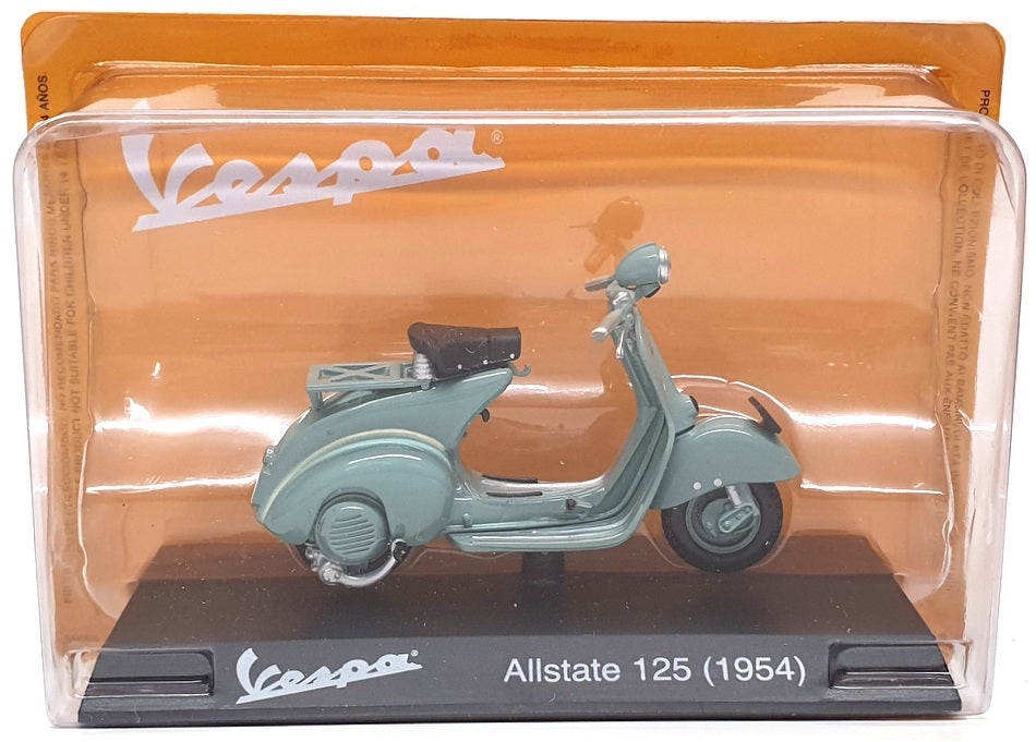 Altaya 1/18 Scale Diecast #20 - 1954 Piaggio Vespa Allstate 125 - Green