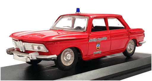 Eligor 1/43 Scale 1341 - 1967 BMW 2000 Pompiers RFA Fire Car - Red