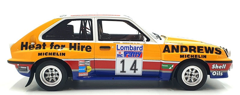 Otto Mobile 1/18 Scale Resin OT370 - Vauxhall Chevette RAC Brookes #14
