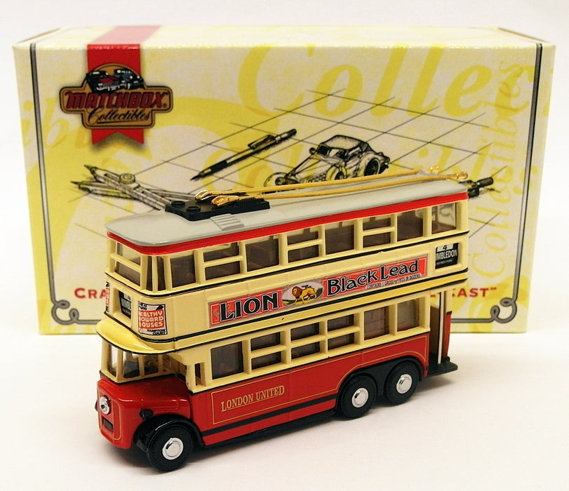 1:43 Matchbox 1931 Diddler Trolley London, England #YET03-M Diecast Metal As New 1:43 Matchbox 1931 Diddler Trolley London, England #YET03-M Diecast Metal As New