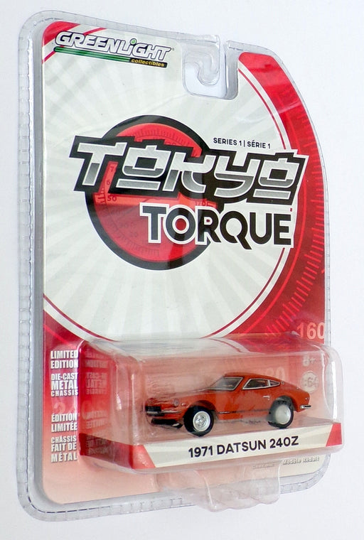 Greenlight Tokyo Torque 1/64 Scale 29880-B - 1971 Datsun 240Z - Dk. Orange