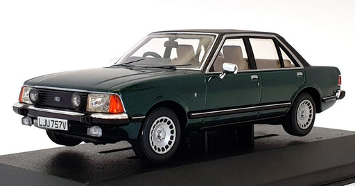 Vanguards 1/43 Scale VA12415 - Ford Granada Mk2 2.8i Ghia - Apollo Green