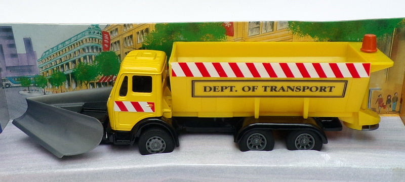 Corgi 21cm Long Diecast 59001 - Mercedes Benz Snow Plough - Yellow