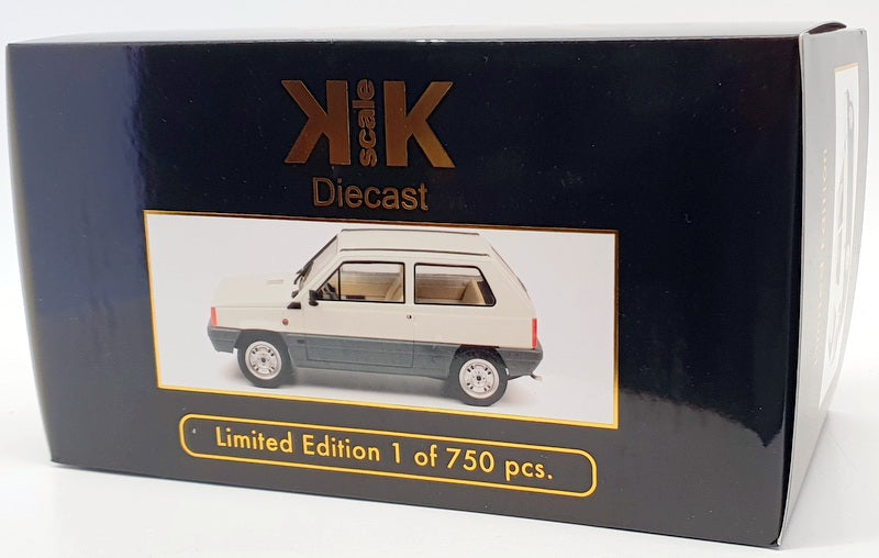 KK Scale 1/18 Scale Model Car KKDC180522 - 1980 Fiat Panda 45 - White