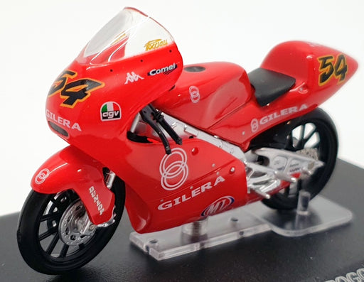 Altaya 1/24 Scale Model Motorcycle AL28015 - 2001 Gilera 125 Manuel Poggianli
