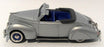 Durham Classics 1/43 Scale DCJ05 - 1938 Lincoln Zephyr Convertible - Silver