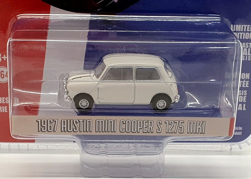 Greenlight 1/64 Scale 44880C - 1967 Austin Mini Cooper 1275 Mk1 - White
