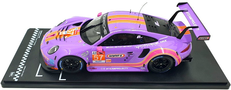 Ixo 1/18 Scale Diecast LEGT18060 - Porsche 911 RSR 24H Le Mans Bleekemolen #57