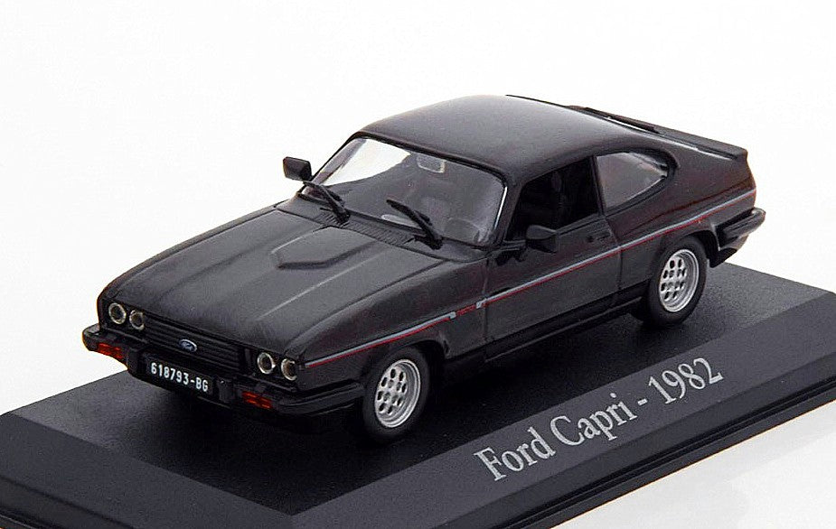Altaya 1/43 Scale Model Car C14619 - 1982 Ford Capri - Black