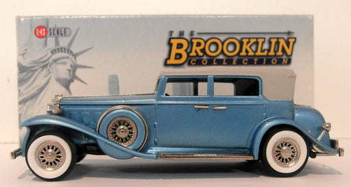 Brooklin 1/43 Scale BRK96A  - 1931 Marmon Sixteen 4Dr Conv  Sedan Met Blue/Grey
