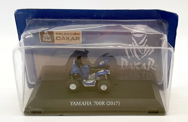 Luppa 4cm Long Diecast 1716 - 2017 Yamaha 700R Quad Bike - Blue