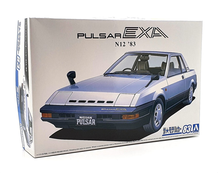 Aoshima 1/24 Scale Unbuilt Kit 062722 - 1983 Nissan Pulsar EXA N12