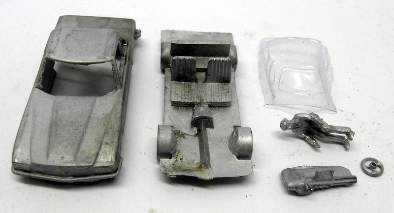 Western Minkits Small Scale Unbuilt Kit M6 - Mercedes Benz 450 SL