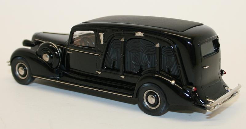 Brooklin Models 1/43 Scale CSV13 - 1934 Miller LaSalle Art Carved Funeral Coach