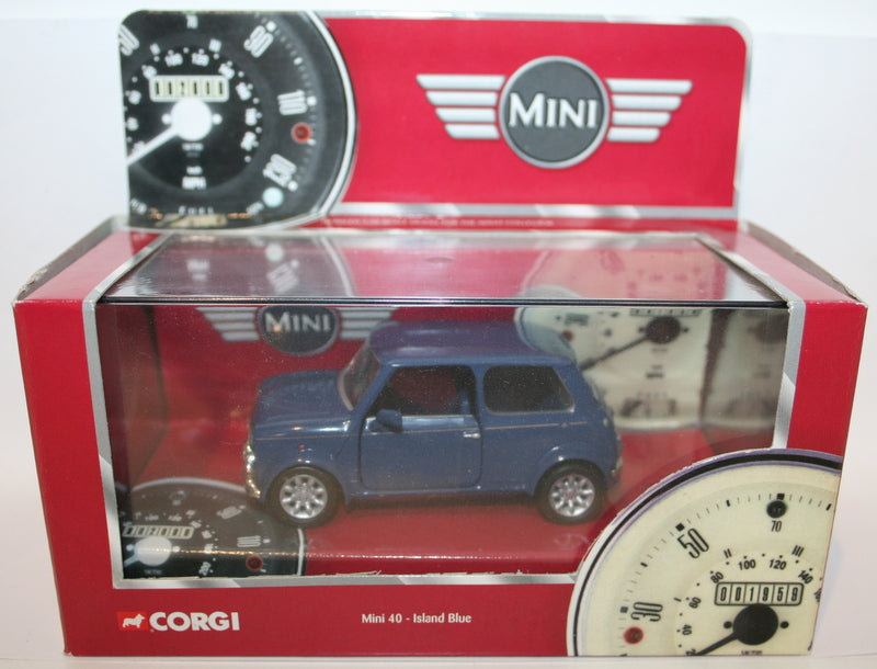 Corgi 1/36 Scale Diecast - CC82208 - Mini 40 - Island Blue