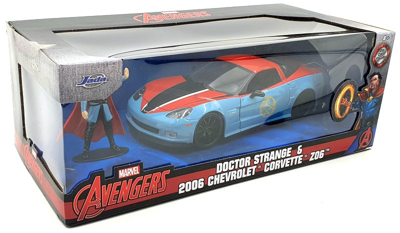 Jada 1/24 Scale Diecast 80296 - Doctor Strange And 2006 Chevrolet Corvette Z06