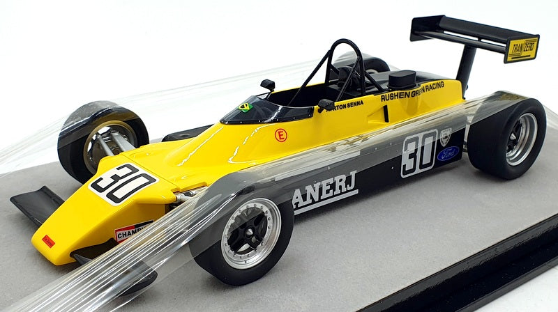 Tecnomodel 1/18 Van Diemen RF82 – Ayrton Senna British F.Ford 1982 – Résine