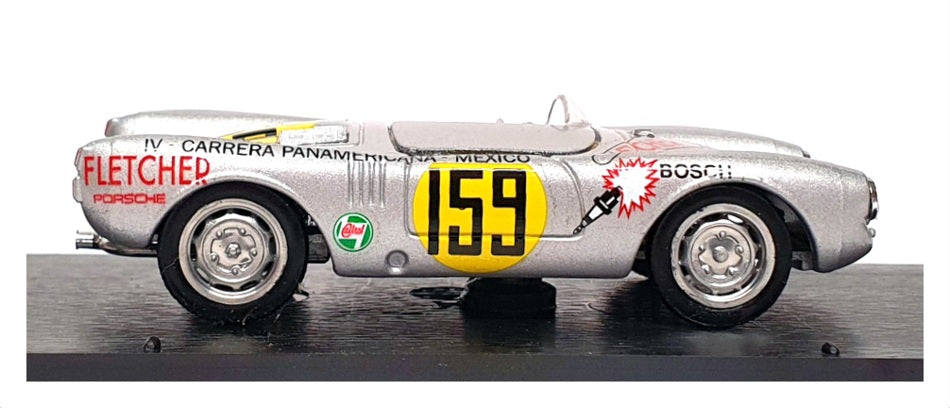 Brumm 1/43 Scale R235 - Porsche 550 RS Carrera Mexico 1953 - #159 Kling