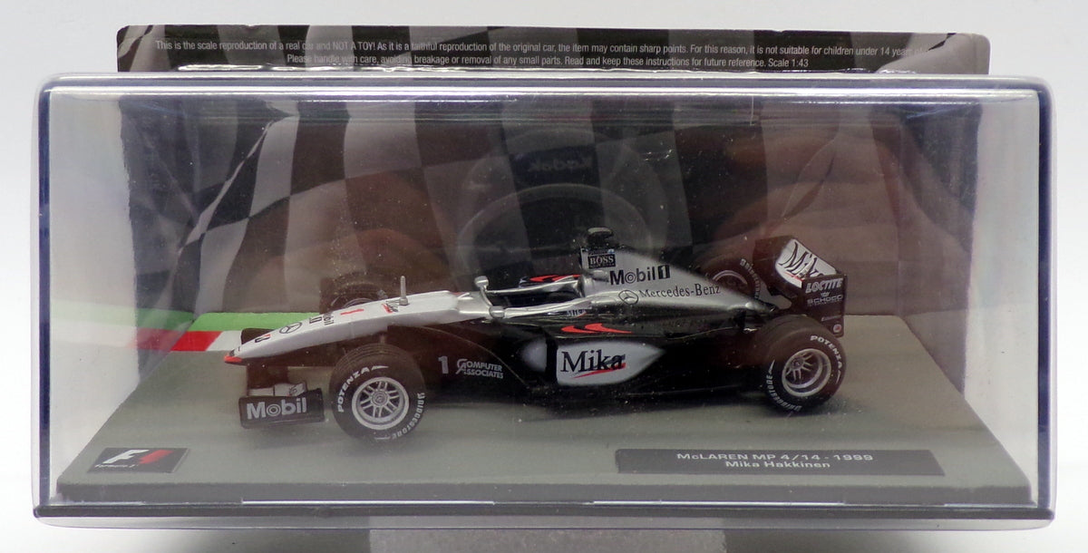Altaya 1/43 Scale AL17220D - F1 McLaren MP4/14 - #1 Mika Hakkinen