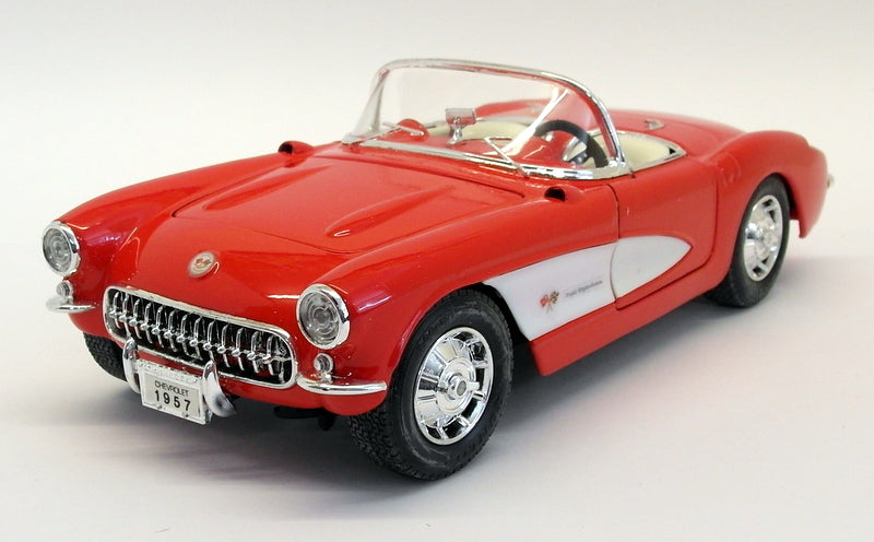 Road Tough 1/18 Scale Diecast 92018 Chevrolet Corvette 1957 Red