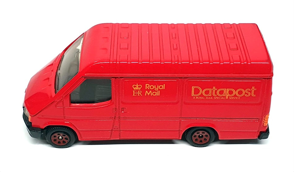 Corgi Appx 10cm Long Diecast C656/2 - Ford Transit Van Royal Mail Datapost - Red