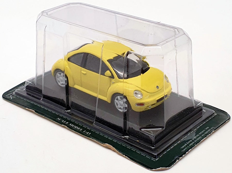 Altaya 1/43 Scale Model Car AL41020E - Volkswagen New Beetle - Yellow