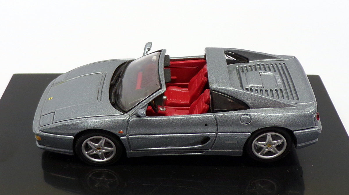 Hot Wheels 1/43 Scale 25716 - Ferrari F355 GTS - Metallic Grey