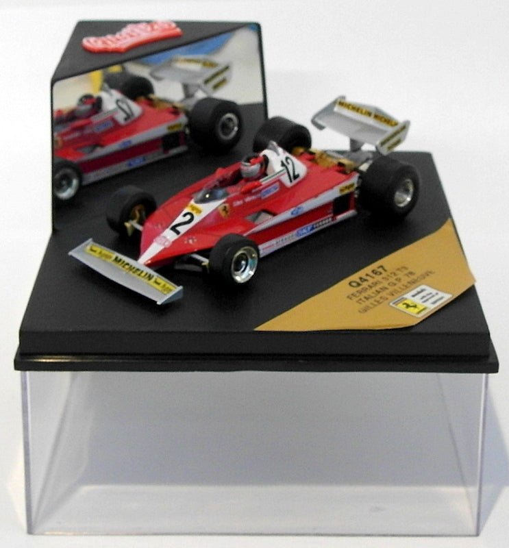 Quartzo 1/43 Scale Q4167 - Ferrari 312 T3 F1 - Italian GP 1978 #12 G.Villeneuve